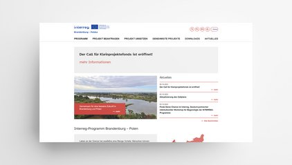 Beispiel Kunde Interreg Brandenburg - Polska